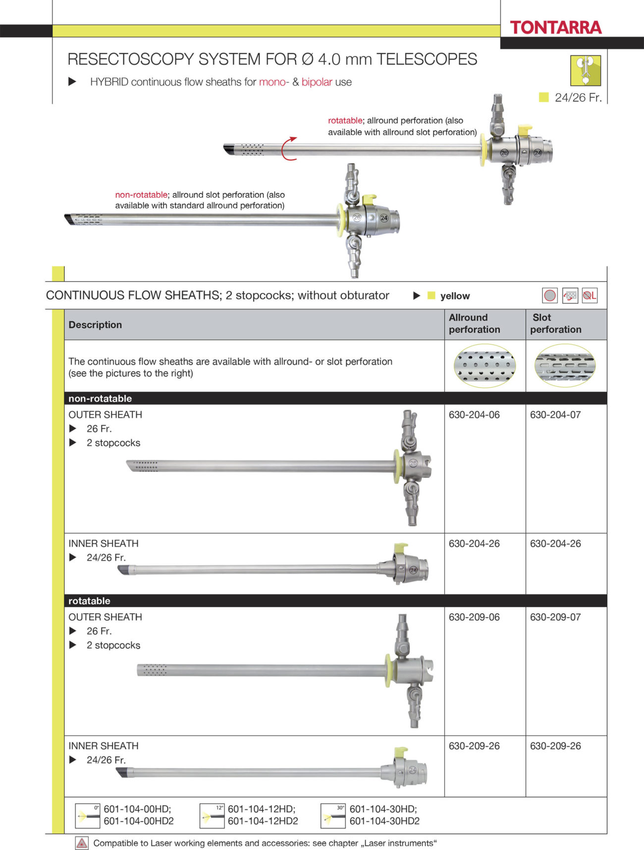 RESECTOSCOPY WITH 4MM SCOPE - Operating Room System
